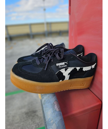 PUMA/レディース パレルモ エレバタ ワイルド インスティンクトPalermo Elevata Wild Instinct Wns 40334502 プーマ スニーカー シューズ ムラサキスポーツ 