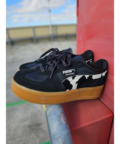 PUMA/レディース パレルモ エレバタ ワイルド インスティンクトPalermo Elevata Wild Instinct Wns 40334502 プーマ スニーカー シューズ ムラサキスポーツ 