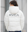 RVCA/ジャケット アウター バックプリント ロゴ BALANCE PUFFER HD JACKET BF044-754 ルーカ レディース ムラサキスポーツ