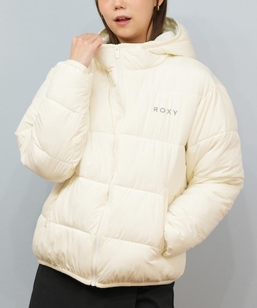 ROXY/ジャケット レディース 中綿 撥水 シンプル RJK254018 ロキシー アウター ムラサキスポーツ