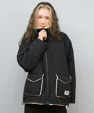 ROXY/リバーシブルジャケット 撥水 ボア シンプル RJK254022 レディース ロキシー アウター ムラサキスポーツ
