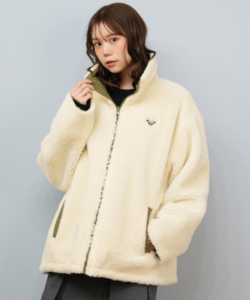 ROXY/リバーシブルジャケット 撥水 ボア シンプル RJK254022