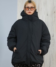 ROXY/中綿ジャケット シンプル ワンポイント ロゴ MONSTER JACKET RJK254615M レディース ロキシー アウター ムラサキスポーツ