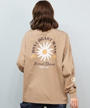 ROXY/長袖 Tシャツ ロンT バックプリント ロゴ BELLIS L S TEE RLT254033 ロキシー レディース ムラサキスポーツ