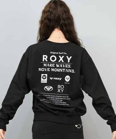 ROXY/長袖トレーナー スウェット バックプリント HISTORICAL LOGO PULL OVER RPO254026 ロキシー レディース ムラサキスポーツ