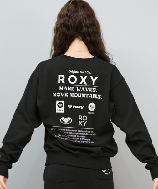 ROXY/長袖トレーナー スウェット バックプリント HISTORICAL LOGO PULL OVER RPO254026 ロキシー レディース ムラサキスポーツ