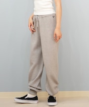 ROXY/ロングパンツ スウェット ニット パンツ セットアップ対応 HEART WAVE KNIT PANTS RPT254012 ロキシー レディース ムラサキスポーツ