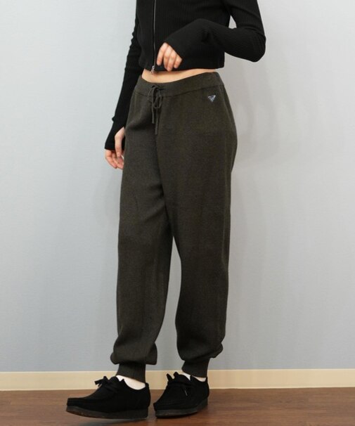 ROXY/ロングパンツ スウェット ニット パンツ セットアップ対応 HEART WAVE KNIT PANTS RPT254012 ロキシー レディース ムラサキスポーツ