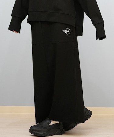 ROXY/ロングスカート ロゴ ワンポイント セットアップ対応 RSK254612M ロキシー レディース ムラサキスポーツ