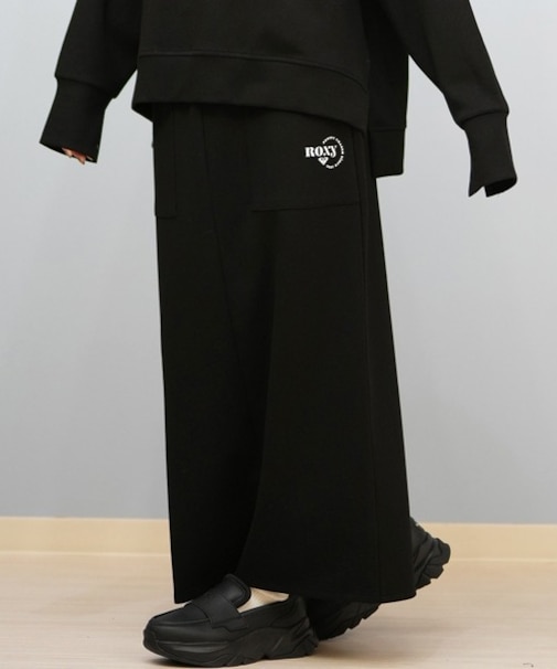 ROXY/ロングスカート ロゴ ワンポイント セットアップ対応 RSK254612M ロキシー レディース ムラサキスポーツ