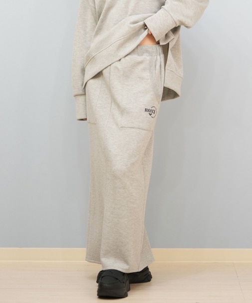 ROXY/ロングスカート ロゴ ワンポイント セットアップ対応 RSK254612M ロキシー レディース ムラサキスポーツ