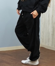 Hurley/ロングパンツ スウェット ライン ウエストゴム 異素材ミックス セットアップ対応 WCFB252024 ハーレー レディース ムラサキスポーツ