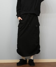 NEWERA/ロングスカート 台形 ウエストゴム 裏毛 スウェット カーゴスカート 14674696 ニューエラ レディース ムラサキスポーツ