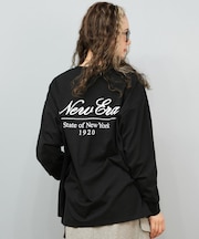 NEWERA/長袖 Tシャツ ロンT バックプリント WS LS OVERSIZED COTTON T 14674700 ニューエラ レディース ムラサキスポーツ