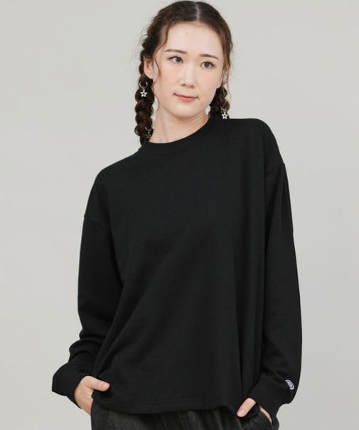 DISCUS ATHLETIC/長袖 Tシャツ ロンT  シンプル 5473-5107 ディスカスアスレチック レディース ムラサキスポーツ