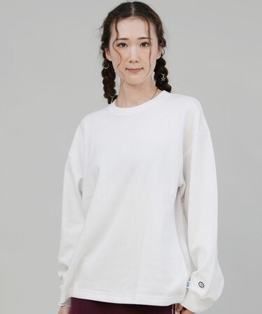 DISCUS ATHLETIC/長袖 Tシャツ ロンT  シンプル 5473-5107 ディスカスアスレチック レディース ムラサキスポーツ