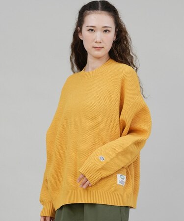 DISCUS ATHLETIC/ニット セーター シンプル DSCスポンディッシュクルーニット 5487-6970 ディスカスアスレチック レディース ムラサキスポーツ