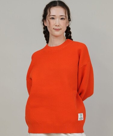 DISCUS ATHLETIC/ニット セーター シンプル DSCスポンディッシュクルーニット 5487-6970 ディスカスアスレチック レディース ムラサキスポーツ