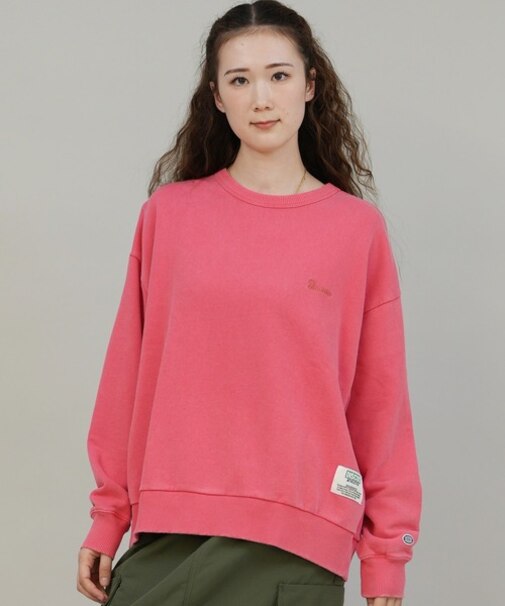 DISCUS ATHLETIC/長袖 トレーナー スウェット シンプル 5487-6971 ディスカスアスレチック レディース ムラサキスポーツ