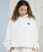RVCA/プルオーバー パーカー シンプル ロゴ 裏毛 RECESSION HOODIE BF044-009 ルーカ レディース ムラサキスポーツ