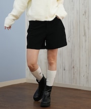 RVCA/ハーフパンツ ショートパンツ ハイウエスト コーデュロイ シンプル BF044-600 ルーカ レディース ムラサキスポーツ