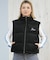 RVCA/ベスト スエード ロゴ DEVON SUEDET PUFFER VEST BF044-755 ルーカ レディース ムラサキスポーツ