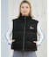 RVCA/ベスト スエード ロゴ DEVON SUEDET PUFFER VEST BF044-755 ルーカ レディース ムラサキスポーツ
