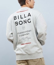 BILLABONG/長袖トレーナー スウェット クルーネック ロゴ バックプリント 裏毛 SUN BLOCK BF012-001 エレメント メンズ ムラサキスポーツ