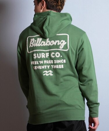 BILLABONG/長袖 プルオーバー パーカー サガラ刺繍 バックデザイン BF012-007 エレメント メンズ ムラサキスポーツ