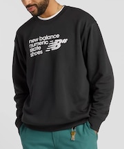 newbalance/トレーナー スウェット クルーネック 裏毛 ヌメリック フレンチテリー クルー Numeric French Terry Crew MT51952 ニューバランス メンズ ムラサキスポーツ