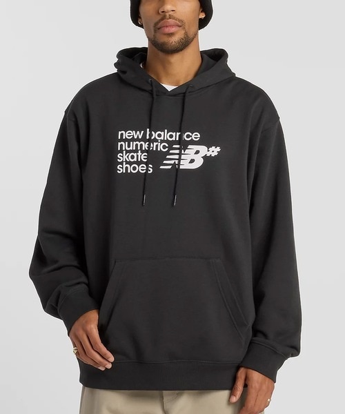 newbalance/プルオーバー パーカー スウェット 裏毛 ヌメリック