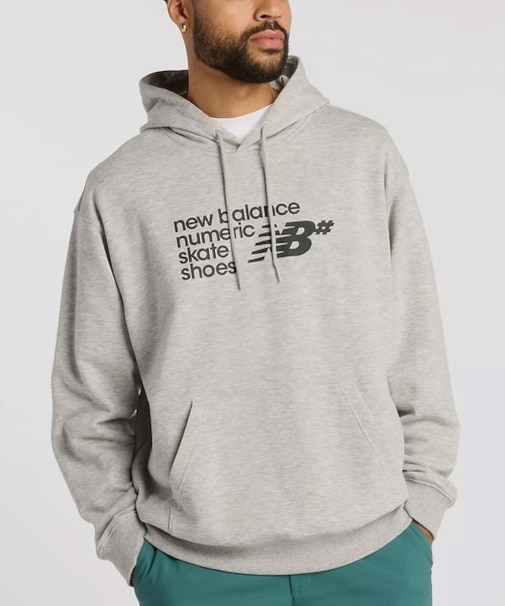 newbalance/プルオーバー パーカー スウェット 裏毛 ヌメリック フレンチテリー フーディー Numeric French Terry Hoodie MT51954 ニューバランス メンズ ムラサキスポーツ
