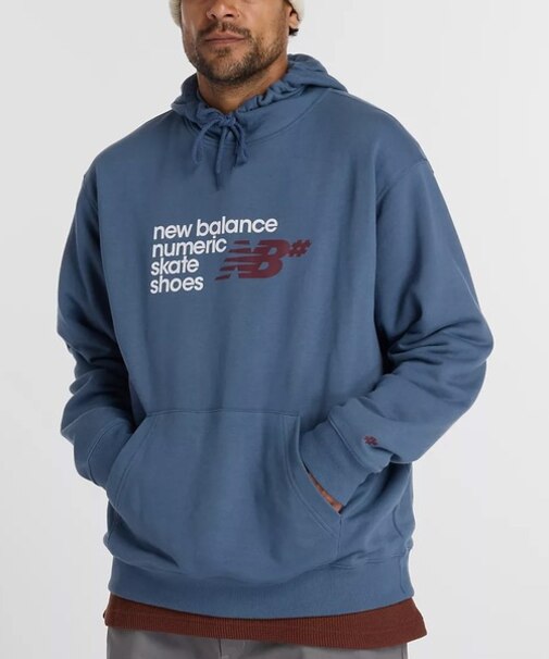 newbalance/プルオーバー パーカー スウェット 裏毛 ヌメリック フレンチテリー フーディー Numeric French Terry Hoodie MT51954 ニューバランス メンズ ムラサキスポーツ