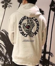 【限定】SANTACRUZ/プルオーバー パーカー スウェット バックプリント 裏起毛 502254303 サンタクルーズ メンズ ムラサキスポーツ限定