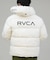 RVCA/ダウン ジャケット シンプル バックプリント 中綿 BF042-760 ルーカ メンズ ムラサキスポーツ
