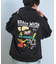 TOYMACHINE/プルオーバー パーカー スウェット フーディー バックプリント 裏起毛 BRAINWASH SWEAT PARKA MTMFFSW8 トイマシーン メンズ ムラサキスポーツ