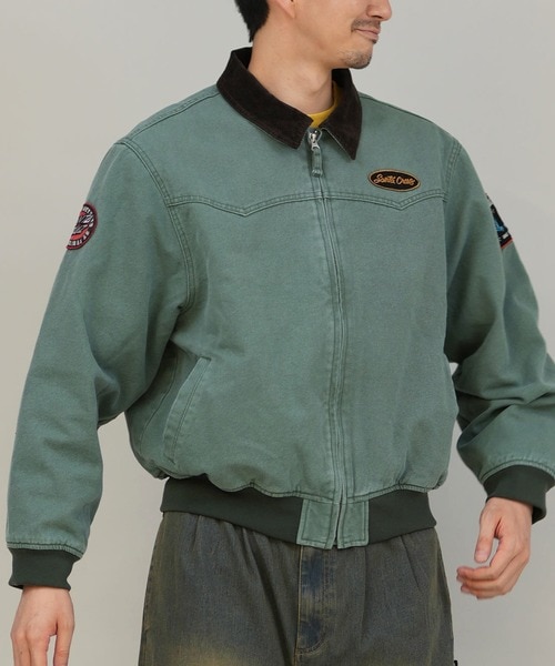 SANTACRUZ/アウター ワークジャケット SC PATCHES WORK JACKET