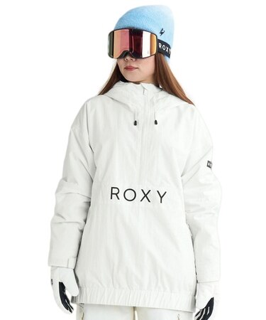 ROXY/スキースノーボードジャケット マウンテンパーカー ウインドブレーカー アノラックジャケット ALPHA ANORAK JK GRJTJ03009 ロキシー レディース ムラサキスポーツ