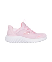 SKECHERS/キッズ 17.0～23.0cm BOUNDER-SIMPLE CUTE 303585L-LTPK 「スリップイン」仕様  子供 靴 シューズ スニーカー スケッチャーズ ムラサキスポーツ
