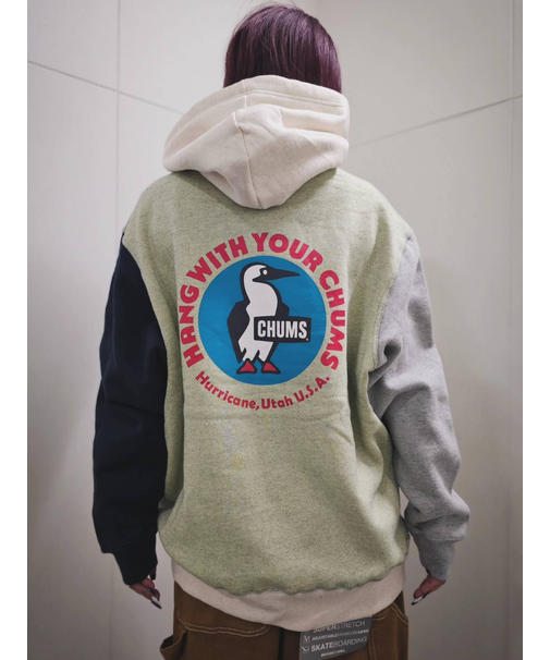 CHUMS/CH00-1540  プルオーバー バックプリント チャムス ユニセックス メンズ ムラサキスポーツ