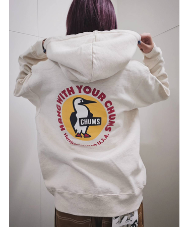 CHUMS/CH00-1540  プルオーバー バックプリント チャムス ユニセックス メンズ ムラサキスポーツ