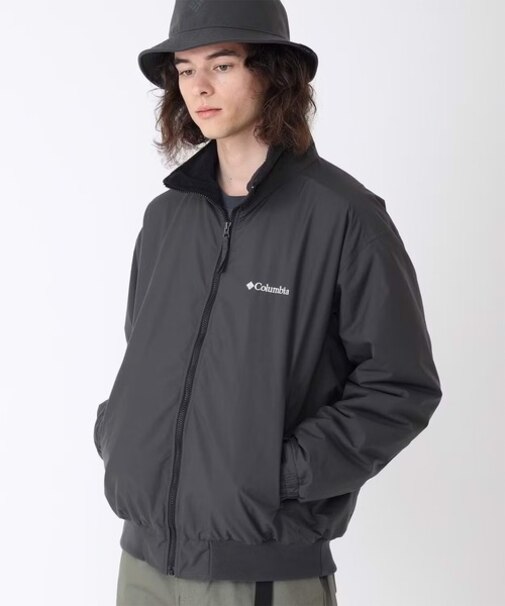 Columbia/FALMOUTH JACKET  PM0563 撥水 ジャケット ナイロンジャケット 裏フリース コロンビア メンズ ムラサキスポーツ