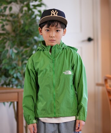 THE NORTH FACE/キッズ コンパクトジャケット NPJ22510 撥水 アウター ウインドブレーカー ザ・ノースフェイス ムラサキスポーツ【正規代理店】