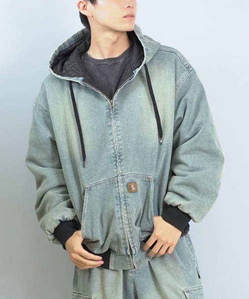 DC SHOES/PADDED HOOD JACKET パデッド フードジャケット DJK254027 アウター ブルゾン ジップアップ ディーシーシューズ メンズ ムラサキスポーツ