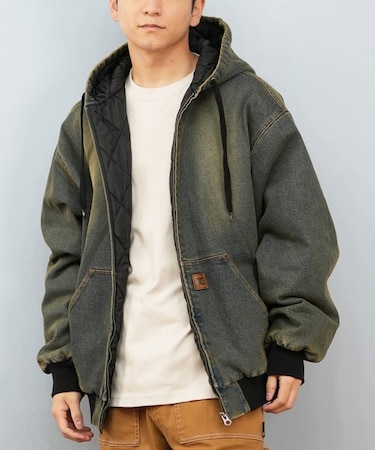 DC SHOES/PADDED HOOD JACKET パデッド フードジャケット DJK254027 アウター ブルゾン ジップアップ ディーシーシューズ メンズ ムラサキスポーツ