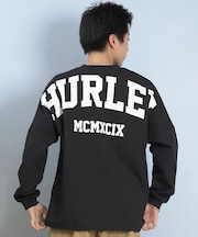 Hurley/THERMAL BACK ARC LS MCLS252033 長袖 Tシャツ ロンT オーバーサイズ ハーレー メンズ ムラサキスポーツ