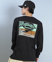 Hurley/VOLCANO LONG SLEEVE TEE MCLS252091 長袖 Tシャツ ロンT  ハーレー メンズ ムラサキスポーツ