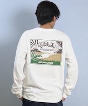 Hurley/VOLCANO LONG SLEEVE TEE MCLS252091 長袖 Tシャツ ロンT  ハーレー メンズ ムラサキスポーツ