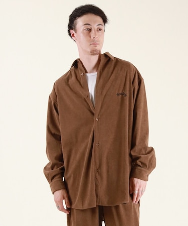 Hurley/コーデュロイシャツ MCWV252045 長袖シャツ ハーレー メンズ ムラサキスポーツ