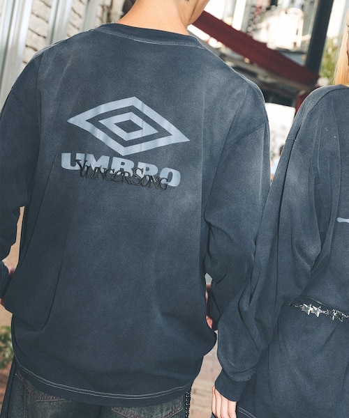 限定】UMBRO× Younger Song /コラボ 長袖 Tシャツ ロンT MD27-LST02B